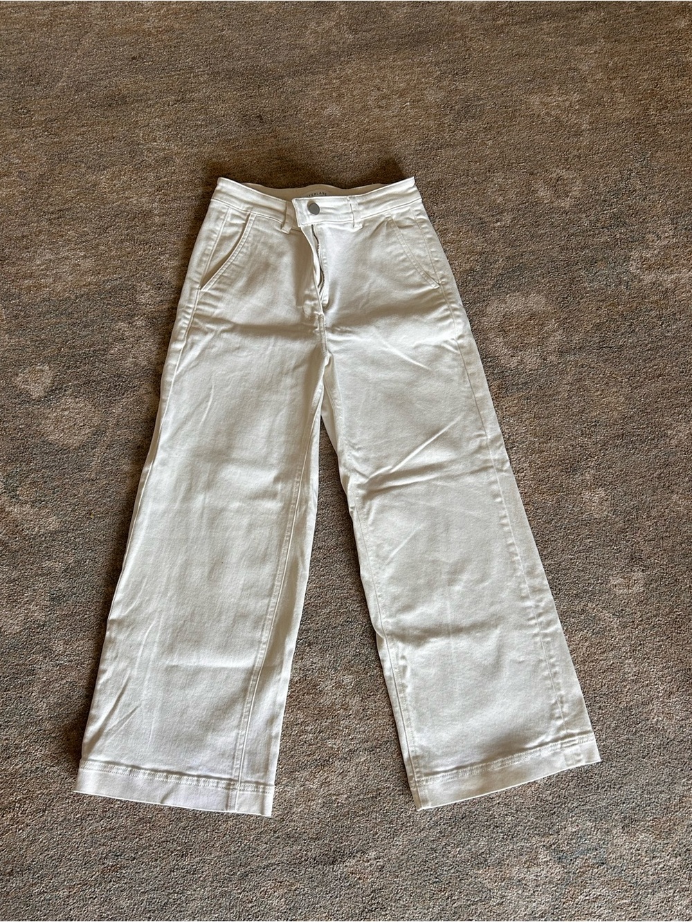 Everlane White High-Rise wide leg Jeans EXCELLENT Pre-owned condition